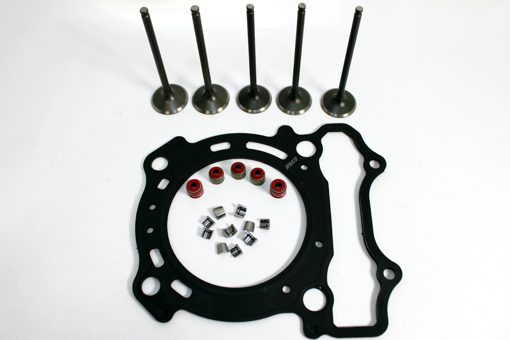 Yamaha WR250F WR 250F Intake Exhaust Valves Kit Gasket KIBBLEWHITE Seals Keepers