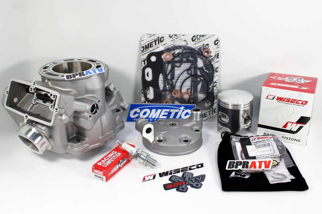Yamaha YZ250 YZ 250 Top End Rebuild Kit Cylinder Head Wiseco Piston Cometic '99+