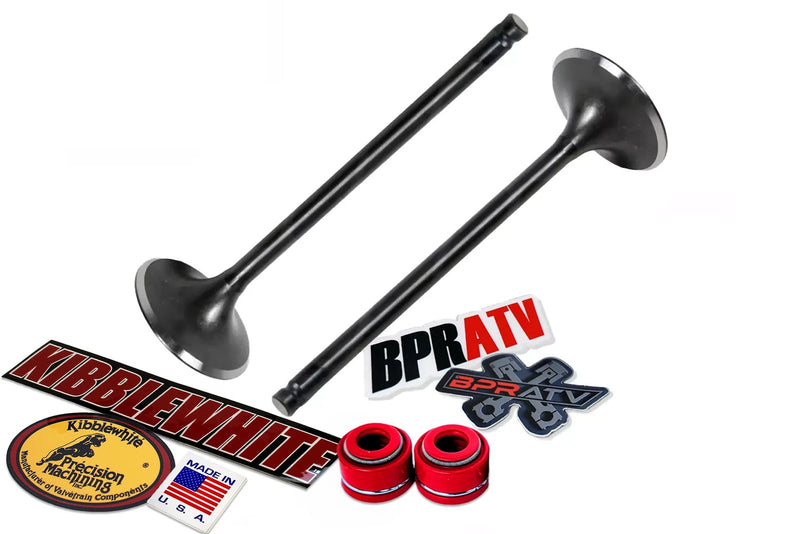 Yamaha Grizzly 700 OEM Replacement KIBBLEWHITE Intake Exhaust Valves & RED Seals