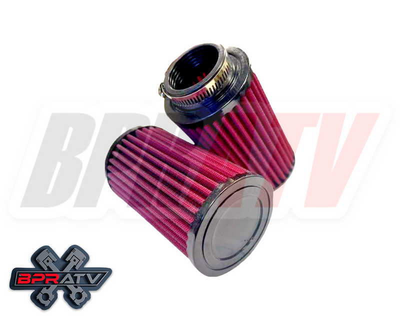 Banshee 26mm Stock Carb Filters K+N Style Oversize Washable Flow Air Filter Pair