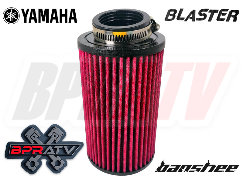 Banshee 26mm Stock Carb Filters K+N Style Oversize Washable Flow Air Filter Pair