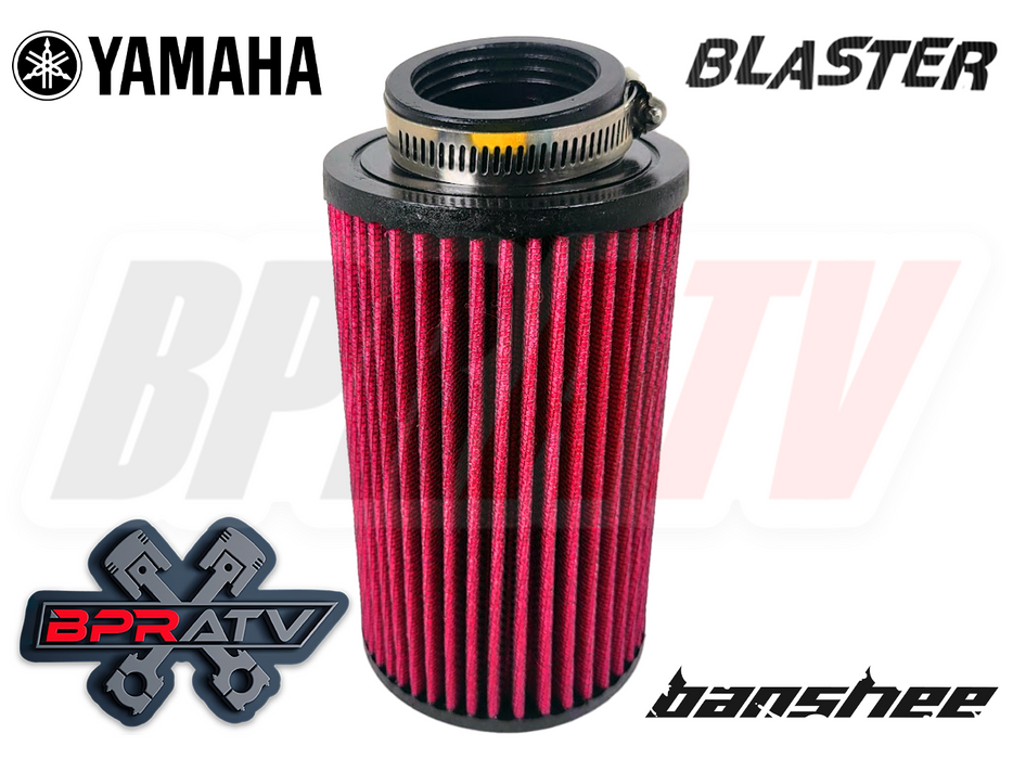 Yamaha Banshee K+N Style LONGER Stock PWK Carbs Air Filter Pods OUTERWEARS Pair