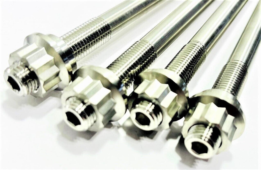 2010+ YZ 450F 450FX TITANIUM Head Studs Best Strongest Ti Stud Bolt Upgrade Kit