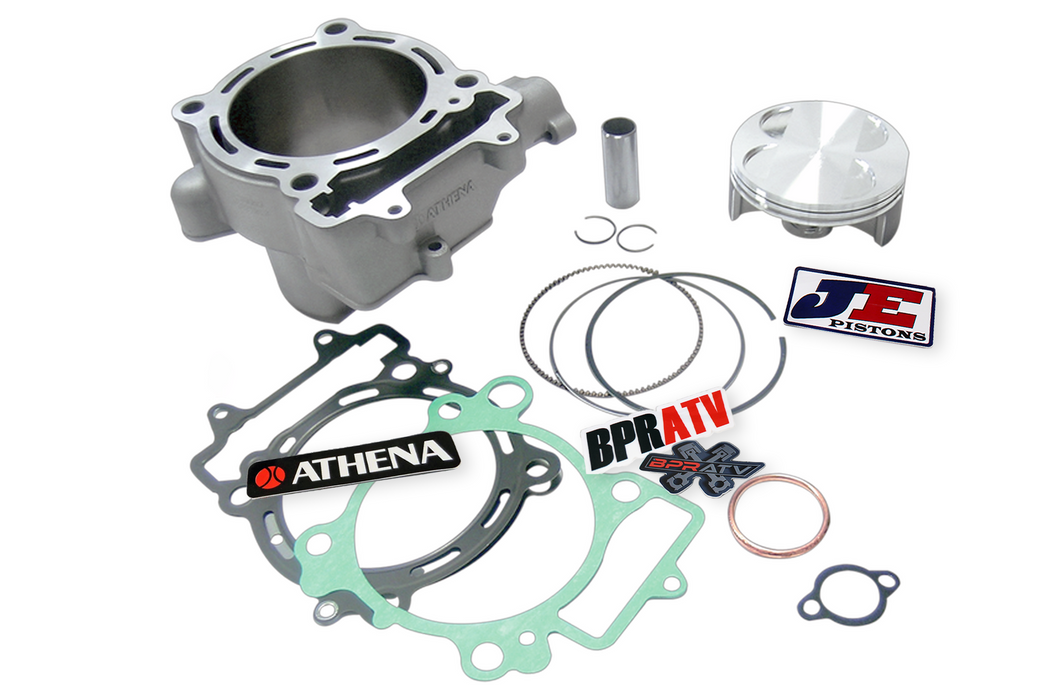 Kawasaki KFX450R 100mm Big Bore Top End Kit 490cc JE 13:1 Piston Athena Cylinder