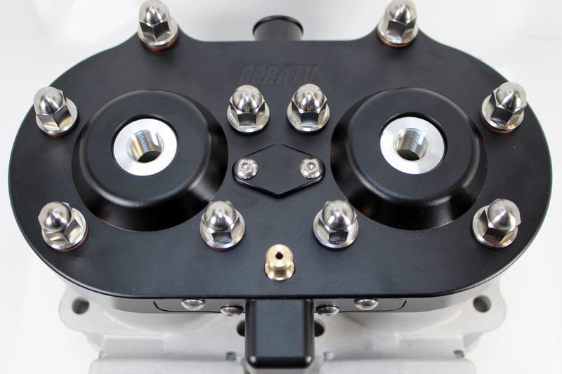 Banshee TITAN-Talon Performance Billet Cool Head Anodized BLACK Titanium Studs