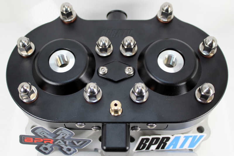 BPRATV Banshee TITAN-Talon Performance BLACK Billet Cool Head & Titanium Nuts
