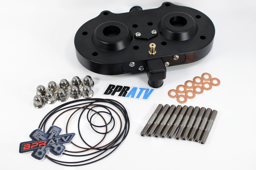 Banshee Athena 421cc 68 Big Bore STROKER Cylinder WISECO Piston Black Head Domes