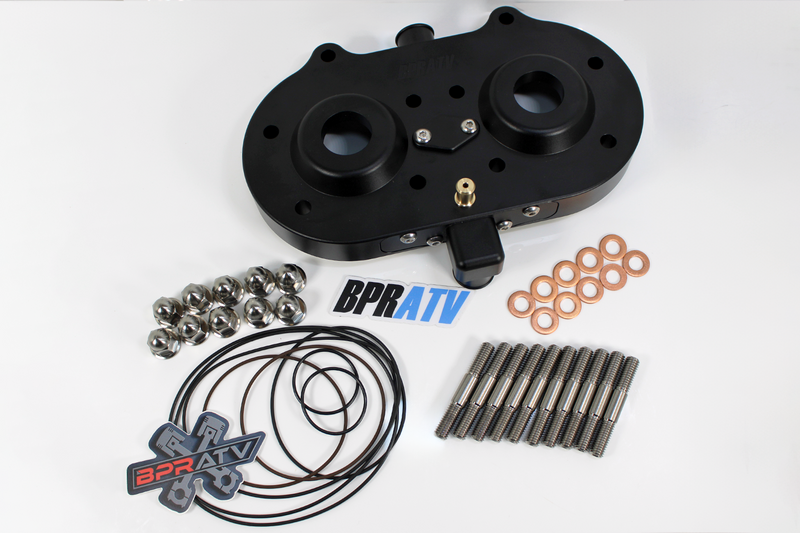 Banshee TITAN-Talon Performance Billet Cool Head Anodized BLACK Titanium Studs