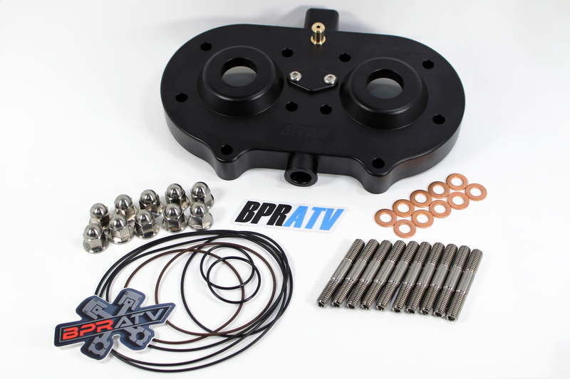 Banshee TITAN-Talon Performance Billet Cool Head Anodized BLACK Titanium Studs