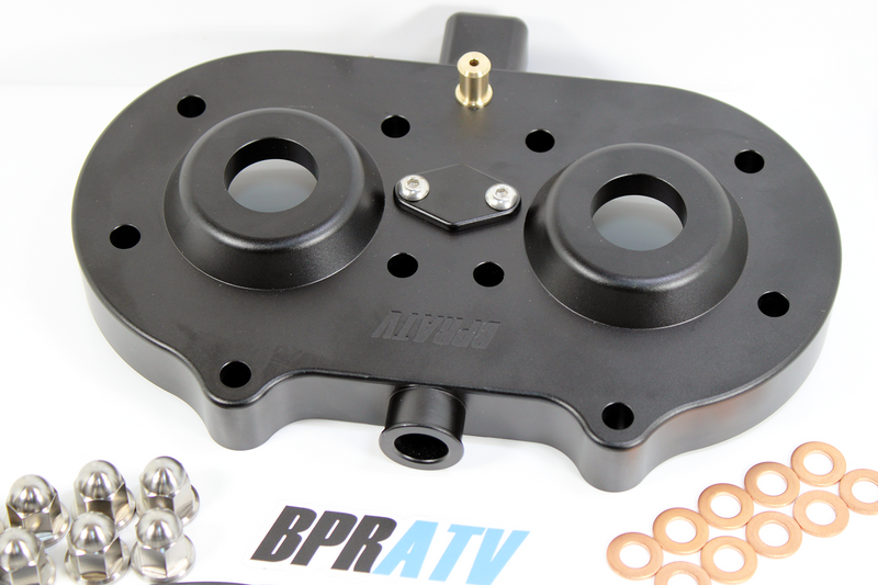 BPRATV Banshee TITAN-Talon Performance BLACK Billet Cool Head & Titanium Nuts