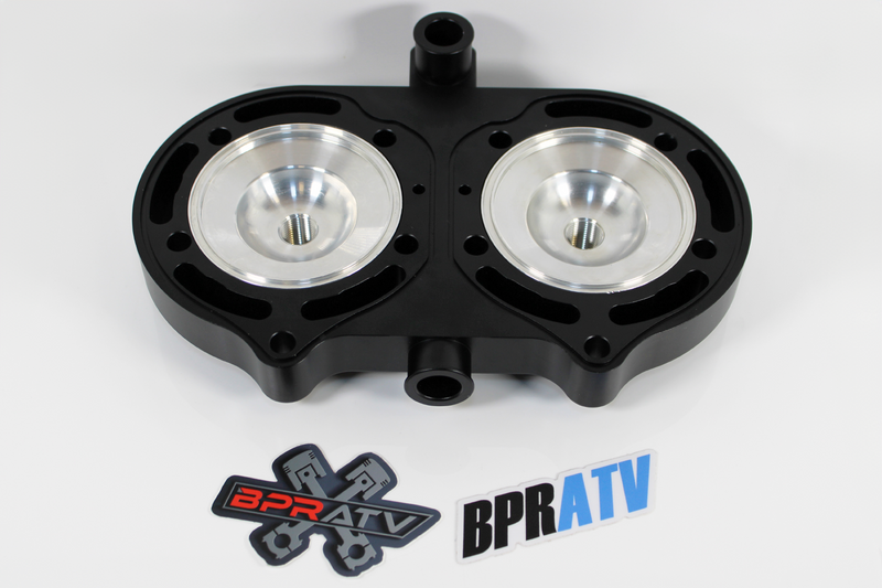 Banshee CUB TITAN-Talon BLACK Billet Performance Cool Head & Titanium Stud Kit