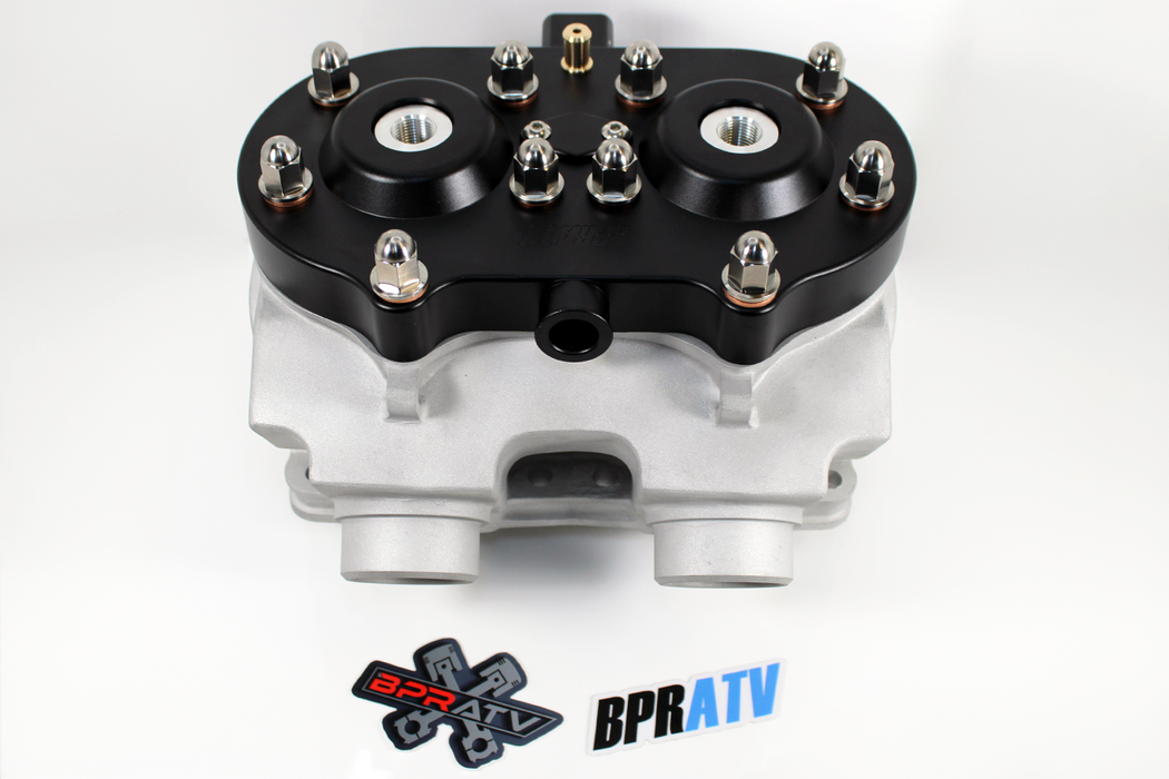 BPRATV BANSHEE CUB Cylinder BLACK Billet Head Wiseco Pistons Top End Rebuild Kit