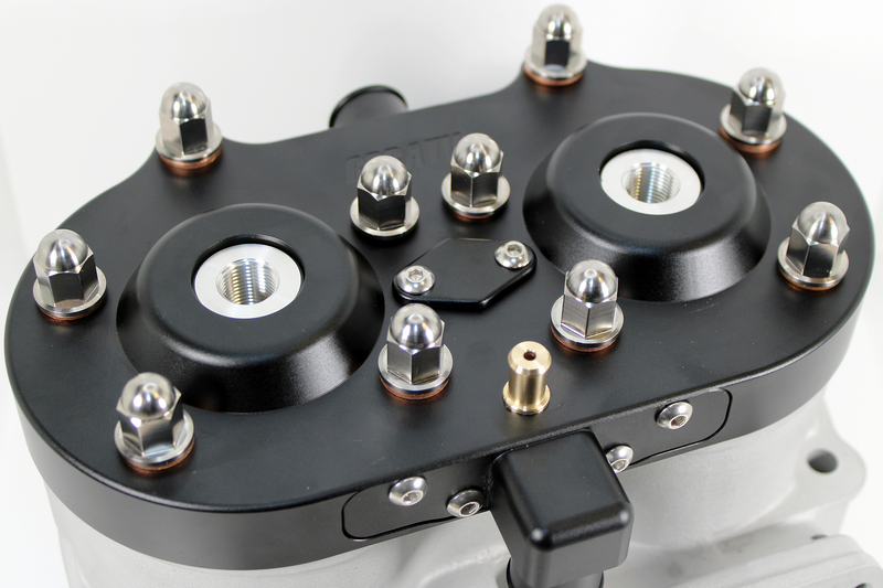 Banshee TITAN-Talon Performance Billet Cool Head Anodized BLACK Titanium Studs