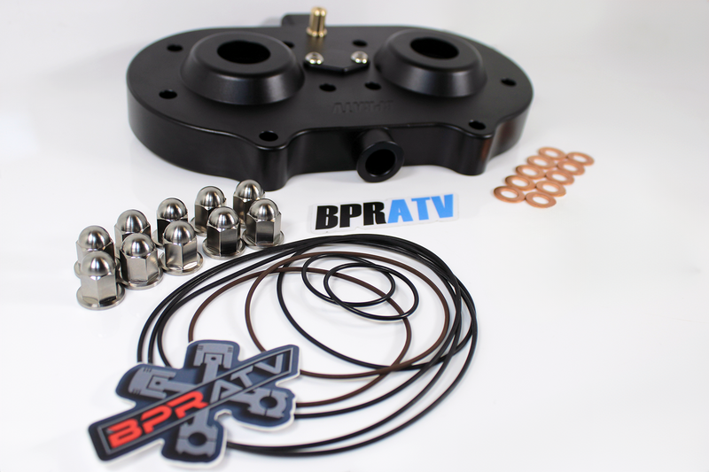 BPRATV Yamaha Banshee BLACK One Piece Performance Cool Head Titanium Acorn Nuts