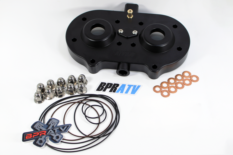 Banshee CUB TITAN-Talon BLACK Billet Performance Cool Head Kit & Titanium Nuts