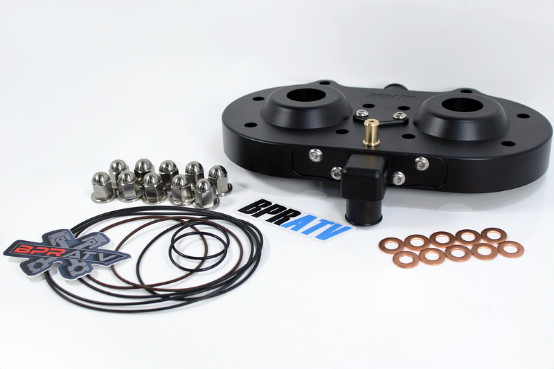 BPRATV Banshee TITAN-Talon Performance BLACK Billet Cool Head & Titanium Nuts