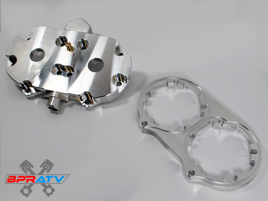 BPRATV Banshee Cheetah Super Cub Head BILLET Cylinder Head 23cc Domes O-Ring Kit