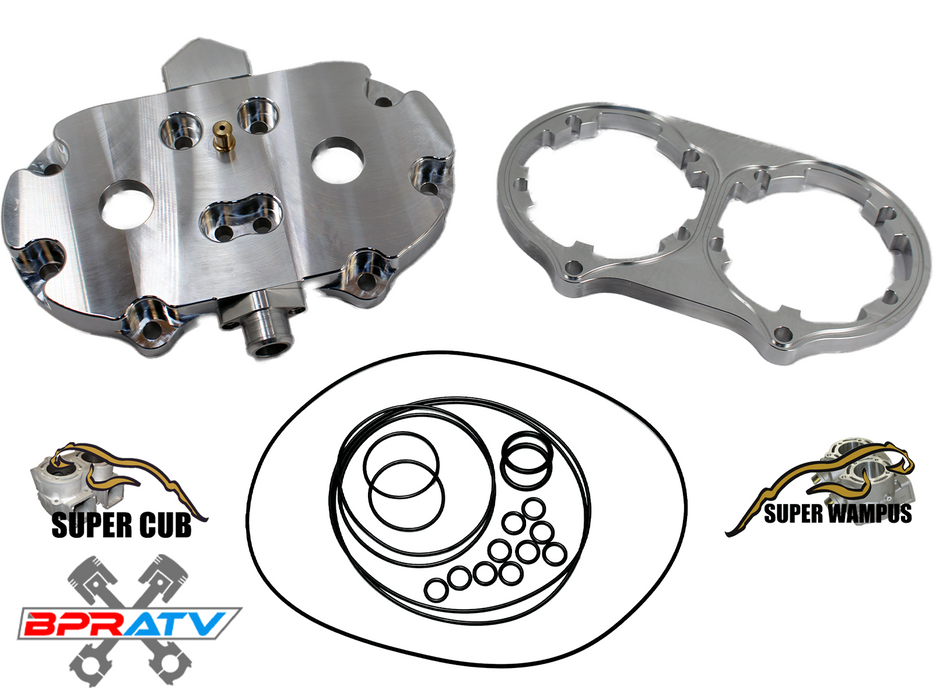 BPRATV Banshee Cheetah Super Cub Head Cylinder Head Shell BILLET O-Ring Kit 72mm