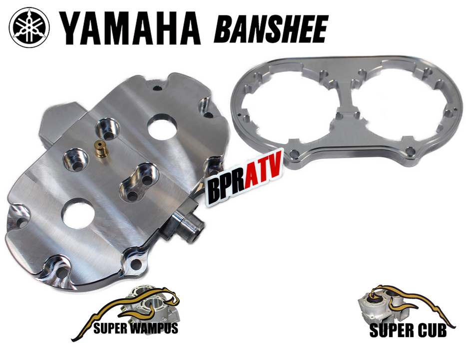 BPRATV Banshee SUPER CUB 521 496 472 BILLET Cylinder Head Shell & Cub O-Ring Kit