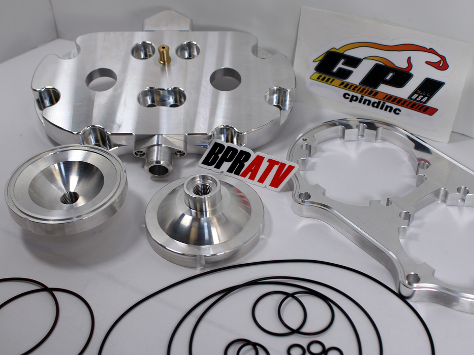 BPRATV Banshee Cheetah Super Cub Head BILLET Cylinder Head 27cc Domes O-Ring Kit