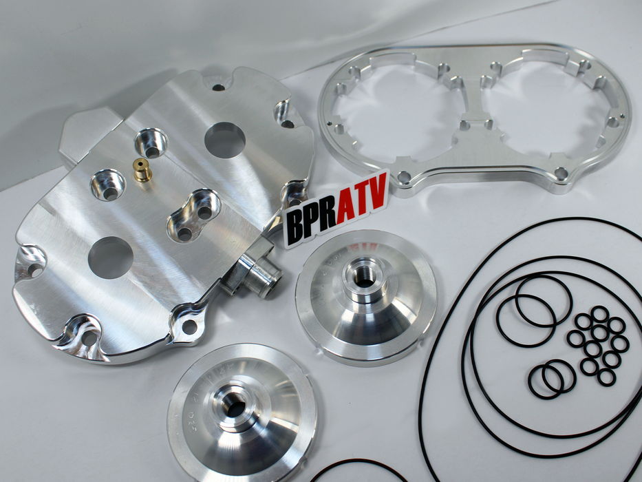 BPRATV Banshee Cheetah Super Cub Head BILLET Cylinder Head 23cc Domes O-Ring Kit