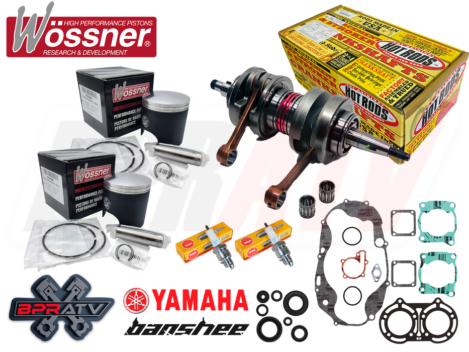 Banshee 350 Cylinders Wossner Complete Motor Engine Top & Bottom End Rebuild Kit