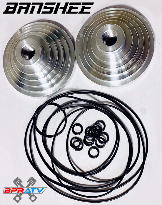Yamaha Banshee 421cc 68mm Athena Cylinders Stroker Kit Wiseco Pistons Black Head