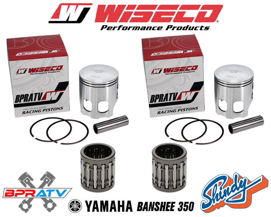 Banshee 421cc 4 mil Cheetah Cub Wampus Serval 4mm Wiseco 573 Blaster Pistons Kit