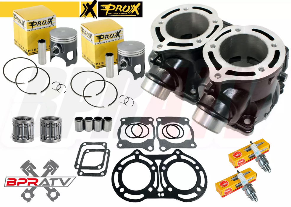 Banshee 66mm 370cc Cylinder Pair Pro-X Pro X Pistons Gaskets Top End Upgrade Kit