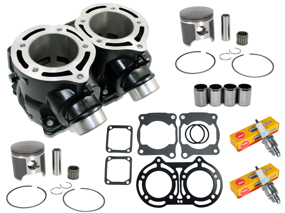 BPRATV Yamaha Banshee 66mm 370 Cylinder Pro X Pistons Gasket Top End Rebuild Kit