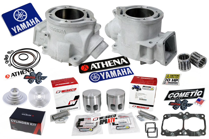 Banshee Athena 421cc Cylinders WISECO Pistons Domes 68mm Big Bore Stroker Cub
