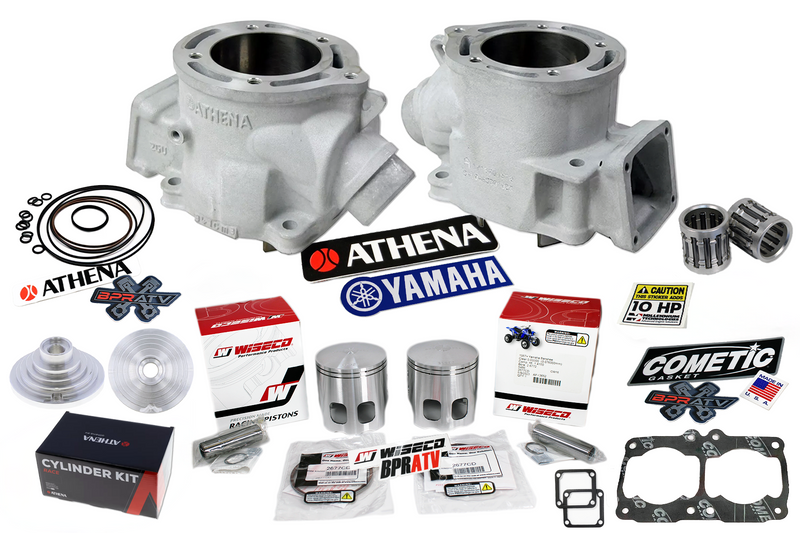 Banshee Athena 421cc Cylinders WISECO Pistons Domes 68mm Big Bore Stroker Cub