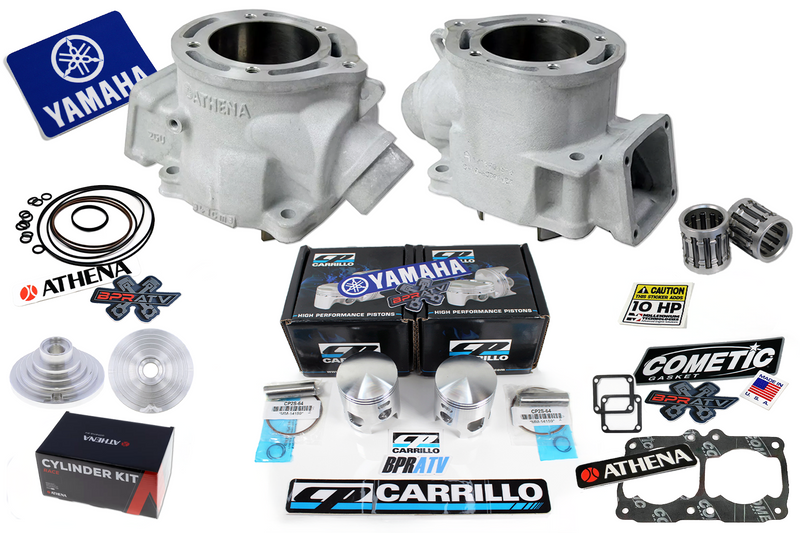 Banshee Athena CP-Carrillo Pistons 68mm Big Bore 421cc Stroker Crank & Domes Cub