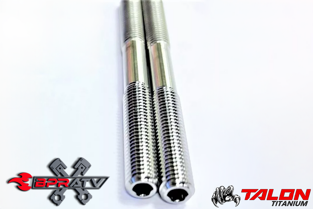 Banshee DM Cheetah Super Cub Cylinder Stud Extenders TITANIUM Replacement Studs