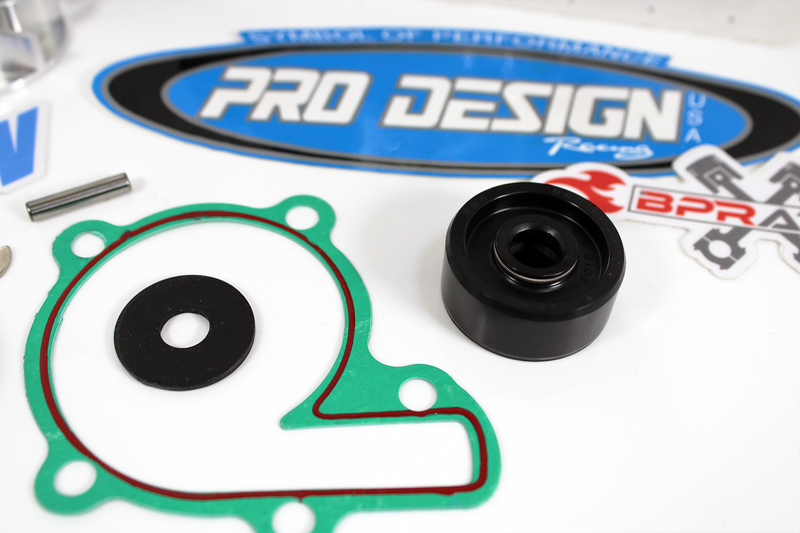 Banshee Pro Design Billet E-Z Drain Cover Water Pump Rebuild & Upgraded Impeller