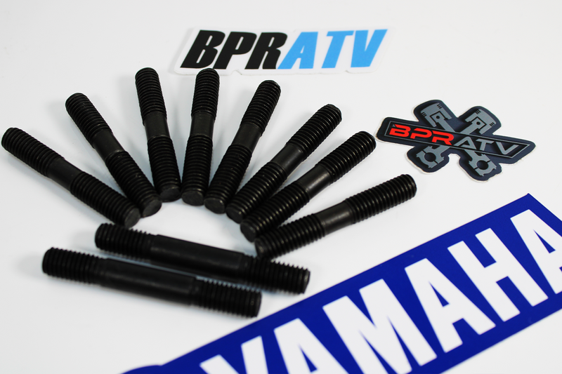 Yamaha Banshee Blaster YZ WR Head Stud Kit Stock Cylinder OEM Replacement 10pcs