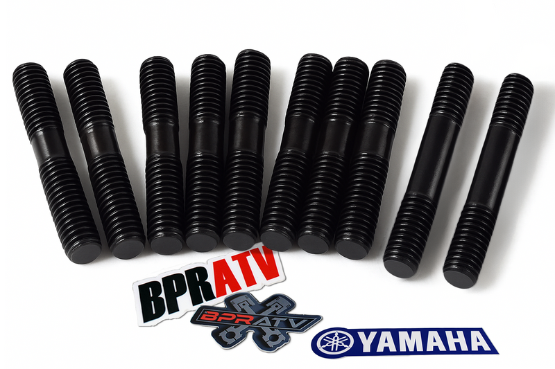 Yamaha Banshee Blaster YZ WR Head Stud Kit Stock Cylinder OEM Replacement 10pcs