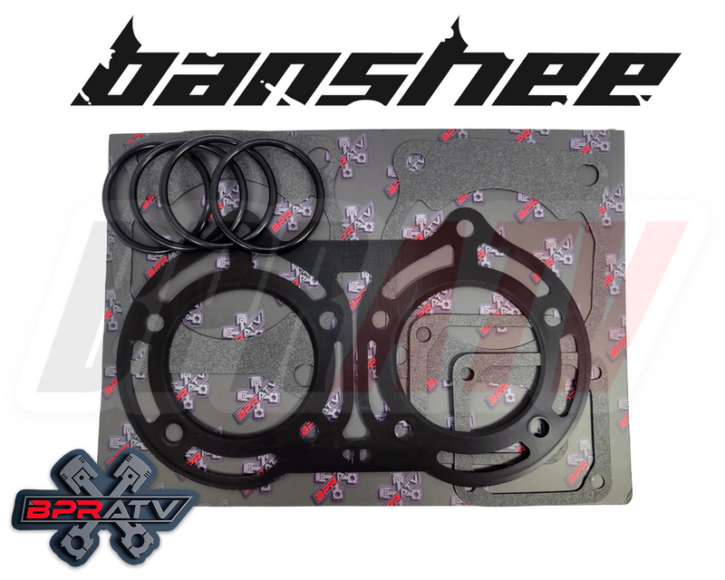 Yamaha Banshee YFZ 350 65.50mm Pro X Pistons Set Top End Gaskets Pin Bearing NGK