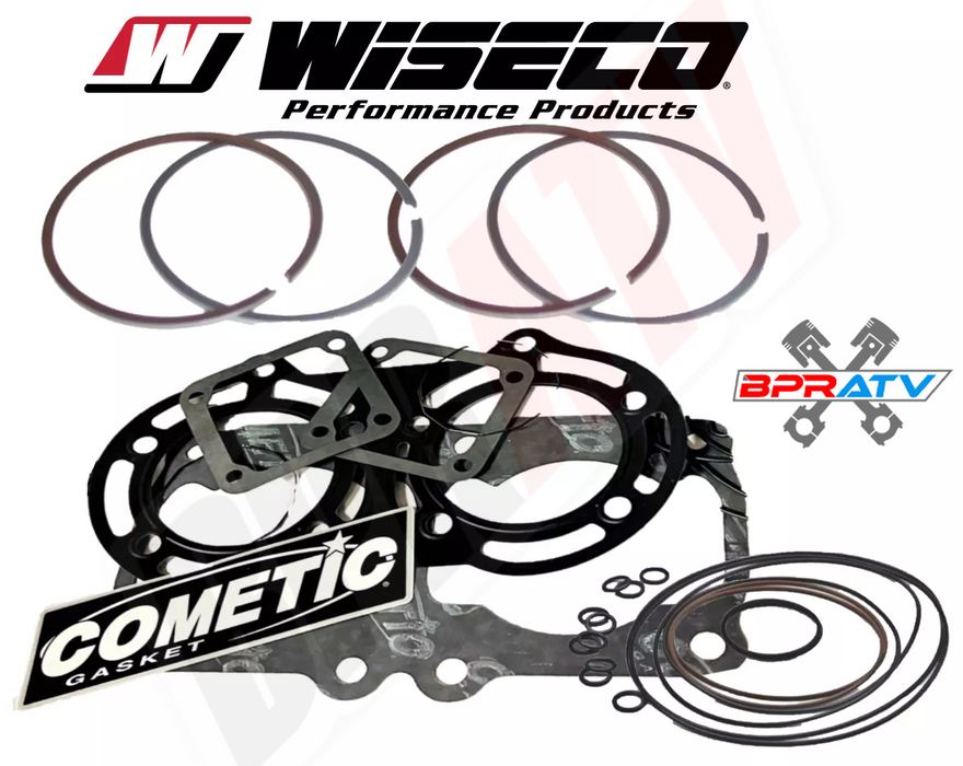 Banshee Vito Athena 421 Big Bore Piston Rings Wiseco 68m Ring Set Cometic Gasket