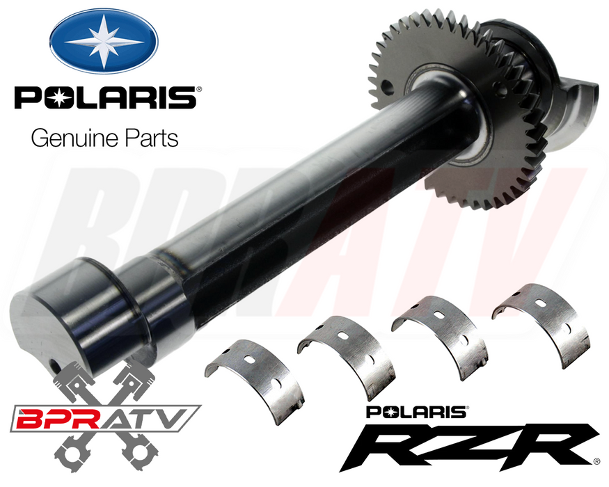 13+ Polaris RZR XP900 XP 900 Genuine OEM Crank Counter Balancer Shaft & Bearings