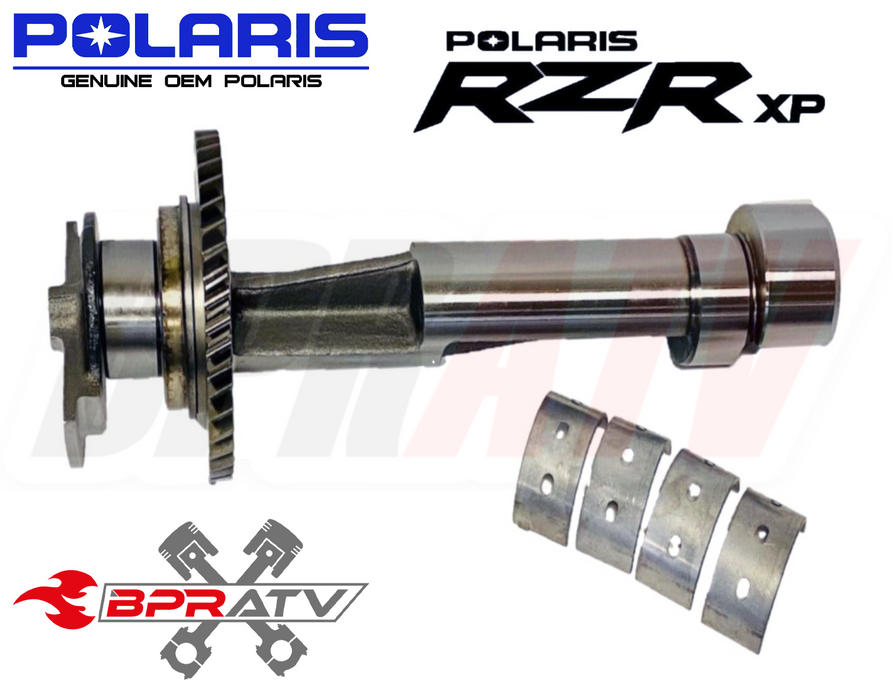 13+ Polaris RZR XP900 XP 900 Genuine OEM Crank Counter Balancer Shaft & Bearings