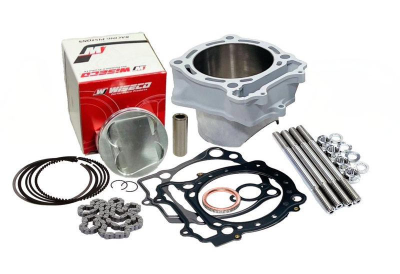 Best 08+ RMZ450 RMZ 450 Top End Rebuild Kit 96mm Stock Bore Cylinder Piston Kit