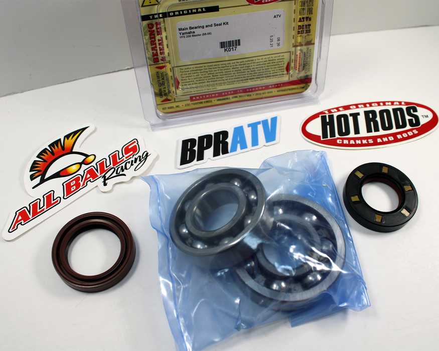 Yamaha Blaster 200 YFS200 YFS 200 Hot Rods Main Crank Bearing and Seal Kit K017