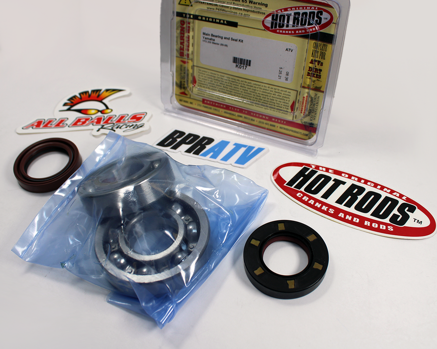 Yamaha Blaster 200 YFS200 YFS 200 Hot Rods Main Crank Bearing and Seal Kit K017