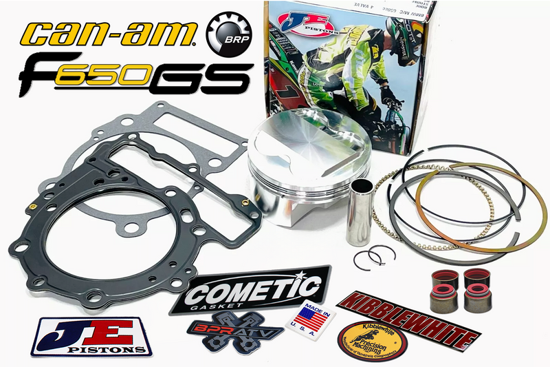 2000-2007 BMW F650 F650GS 650CS JE Piston Stock 100mm Cometic Top End Gasket Kit