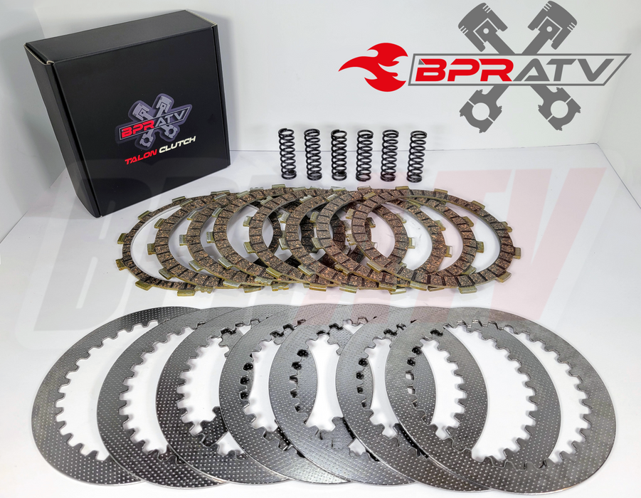 BPRATV Banshee 350 YFZ 350 Heavy Duty Steel Fibers Springs 7/8 Plate Clutch Kit