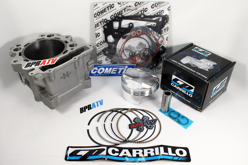 Rhino 660 Grizzly 660 102mm 12:1 CP Piston Big Bore Cylinder Top End Rebuild Kit