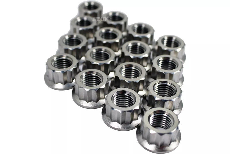 05-16 Suzuki GSXR1000 Titanium Cylinder Head Studs Stud Bolt Nuts Kit GSX-R 1000