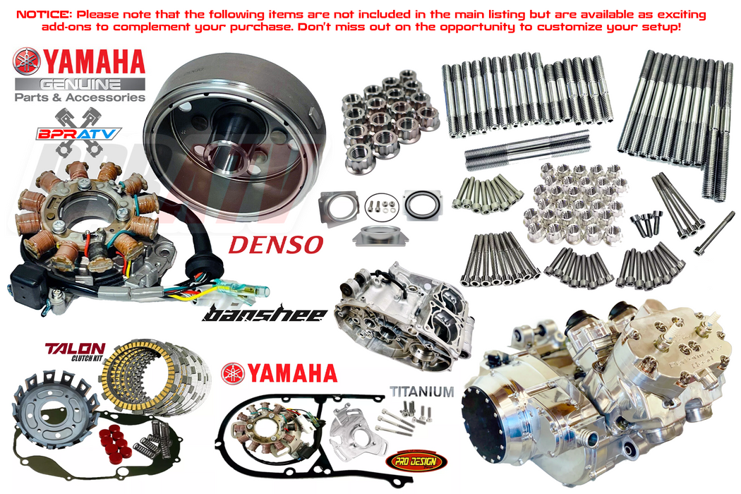 Banshee 521cc Super Cub Cylinder 10mil Stroker Top End Wiseco Racing Rebuild Kit