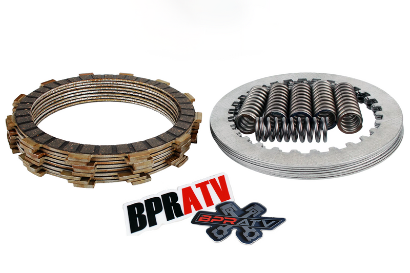 BPRATV Honda CRF250R Heavy Duty Steel Plates Fibers Springs Clutch Kit 2004-2009
